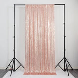 elvesmall Sequin Wedding Photo Booth Backdrop Photography Background Party Birthday Baby Shower Glitter Curtain for Women Girls Party DIY