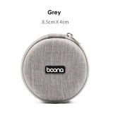 elvesmall Electronics Accessories Travel Organizer Hard Shell Digital Gadgets Storage Bag for Mac Adapter Mouse Data Cable Earphone HDD
