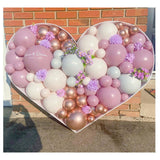 2elvesmall  Letter Heart A-z 40inch Big Balloon Number Mosaic 0-9 Happy Birthday Wedding Party Decoration Baby Shower Large Figure Globo DIY