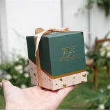 elvesmall Good Quality Wedding Candy Box Baby Shower Gift Packing Bag Birthday Party Favor Decoration Supplies Best Wishes Boxes