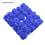 elvesmall 10/20/30 Heads 8CM Artificial PE Foam Rose Flowers Bride Bouquet Flower For Wedding Party Decorative Scrapbooking DIY Flower