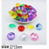 30-250pcs Acrylic Diamond Artificial Gem Animal Plant  Party Vase Filler Birthday Gift Craft Decoration Easter Valentines Day