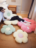 elvesmall Stuffed Flower Seat Cushion Big Size Floor Sitting Cushion Bay Window Tatami Thicken Cushion Hug Pillow Girl Room Decoration
