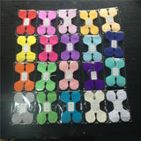 elvesmall 3.6M Multicolor Four Leaf Clover Paper Garland Pull Flag Garlands Baby Shower Wedding Party Home DIY Decoration Craft Supplies