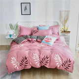 elvesmall Home Textiles  Bedding Set Bedclothes include Duvet Cover Bed Sheet Pillowcase Comforter Bedding Sets Bed Linen