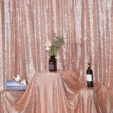 elvesmall Sequin Wedding Photo Booth Backdrop Photography Background Party Birthday Baby Shower Glitter Curtain for Women Girls Party DIY