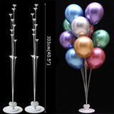 elvesmall Round balloon stand arch balloons wreath ring for wedding decoration baby shower kids birthday parties Christmas Ballon garland