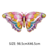 elvesmall New Insect Cartoon Butterfly Self-Styled Aluminum Foil Balloon Outdoor Activities Kid Toy Photo Props Birthday Party Decoration