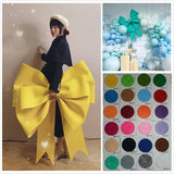 elvesmall  Giant Foam Paper Bowknot Accessories Material Package Party Wedding Arch Decor Bowknot Home Background Wall Hanging Decoration