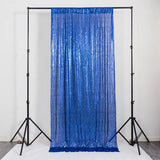 elvesmall Sequin Wedding Photo Booth Backdrop Photography Background Party Birthday Baby Shower Glitter Curtain for Women Girls Party DIY