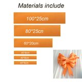 elvesmall  Giant Foam Paper Bowknot Accessories Material Package Party Wedding Arch Decor Bowknot Home Background Wall Hanging Decoration