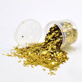 elvesmall 10g/Box 3mm Glitter Acrylic Star Table Confetti Sprinkles Birthday Party Wedding Decoration Sparkle Gold Stars Party Supplies