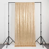 elvesmall Sequin Wedding Photo Booth Backdrop Photography Background Party Birthday Baby Shower Glitter Curtain for Women Girls Party DIY