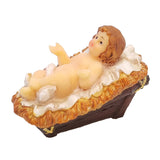 elvesmall Christmas Scene Decorative Statue