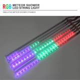elvesmall  30cm /50cm Waterproof Meteor Shower Rain 8 Tube LED String Lights For Outdoor Holiday Christmas Decoration Tree EU/US/AU/UK Plug