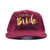 Wedding Decoration Bride Team Bride To Be Baseball Cap Bridal Shower Hen Night Party Decoration Bachelorette Party Supplies