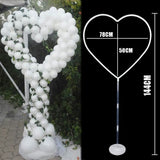 elvesmall Round balloon stand arch balloons wreath ring for wedding decoration baby shower kids birthday parties Christmas Ballon garland