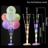 elvesmall Round balloon stand arch balloons wreath ring for wedding decoration baby shower kids birthday parties Christmas Ballon garland