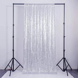 elvesmall Sequin Wedding Photo Booth Backdrop Photography Background Party Birthday Baby Shower Glitter Curtain for Women Girls Party DIY