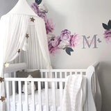 elvesmall New Nordic Style Princess Chiffon Kids Baby Bed Room Canopy Mosquito Net Curtain Bedding Dome Tent