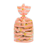 elvesmall 50Pcs Plastic Candy Bag Biscuit Cookie Packing Bags Christmas Gift Birthday Party Decoration Supplies Wedding Favors Baby Shower