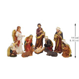 elvesmall Christmas Scene Decorative Statue
