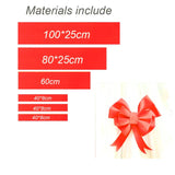 elvesmall  Giant Foam Paper Bowknot Accessories Material Package Party Wedding Arch Decor Bowknot Home Background Wall Hanging Decoration