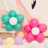 elvesmall  Flower Balloons Clips 5M Balloon Chain Glue Dot Birthday Party Wedding Arch Backdrop Decorations Globos Ballons Accessories
