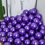 elvesmall 50PCS Gold Silver Black Metal Latex Christmas Baby shower Balloons Wedding Halloween Newyear's Globos Birthday Party Decorations