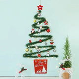 elvesmall  Christmas creative wall tree with lights DIY Christmas ornaments treeGlowing christmas tree christmas ornaments  happy tree