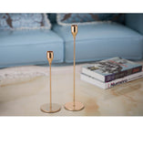 elvesmall 3Pcs/Set Chinese Style Metal Candle Holders Simple Golden Wedding Decoration Bar Party Living Room Decor Home Decor Candlestick