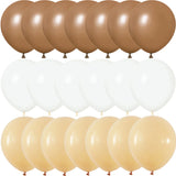 elvesmall 40/28/20pcs Brown Macarons Retro Halloween Balloons Birthday Party Wedding Decoration  Baby Shower Globos Anniversaire Fille