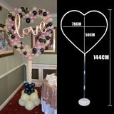 elvesmall Round balloon stand arch balloons wreath ring for wedding decoration baby shower kids birthday parties Christmas Ballon garland