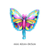 elvesmall New Insect Cartoon Butterfly Self-Styled Aluminum Foil Balloon Outdoor Activities Kid Toy Photo Props Birthday Party Decoration