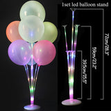 elvesmall Round balloon stand arch balloons wreath ring for wedding decoration baby shower kids birthday parties Christmas Ballon garland