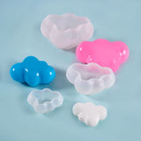 elvesmall Valentine's Day   Clouds Shape Candle Mold Silicone Molds Cute Jewelry Soap Making Mold Handcraft Ornaments Making Tool DIY Soap Mold moule bougie