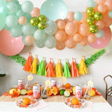 elvesmall Summer Hawaii Balloon Garland Arch Kit Ballon Chain Baby Shower Confetti Balloon Birthday Baby Shower Party Balloons Decor Aloha