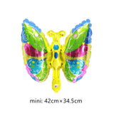 elvesmall New Insect Cartoon Butterfly Self-Styled Aluminum Foil Balloon Outdoor Activities Kid Toy Photo Props Birthday Party Decoration