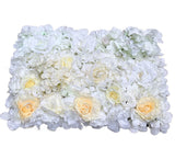 elvesmall 1PC 40x60cm Artificial Flower Wall Wedding Decoration flower mats Rose Fake Flowers Artificial Decorations flower Panels