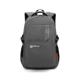 New Simple Solid Color Computer Bag Backpack for Junior and Senior High School Large Capacity Student Men's and Women's Class Schoolbag