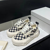 Wu Jianhao Same Style Jack Purcell Beggar Shoes Hidden Platform Height Increasing Couple 1.0 Cotton Candy Canvas Shoes
