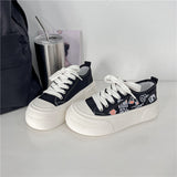 Summer New Canvas Shoes Fashion Trend Student Comfortable Canvas Shoes Girls Spring and Summer Fashion Sneakers