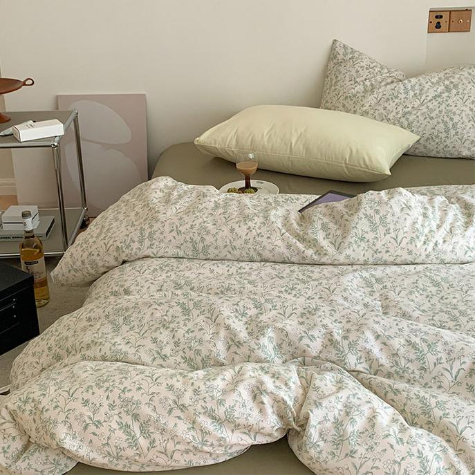 elvesmall Secret Garden Floral Bedding Set