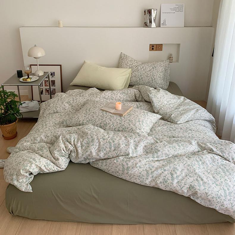 elvesmall Secret Garden Floral Bedding Set