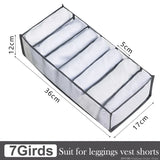 elvesmall Clothing Storage Organizer Box Cabinets Drawer Pants Organizer Underwear T-Shirt Panties Socks Storage Box Save Wardrobe Space