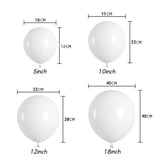 elvesmall 112pcs Latex Balloon Arch Set, Used for Birthday, Wedding, Bride, Gift, Party, Baptism, Holiday, Anniversary Decoration