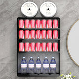 elvesmall  Kitchen Organizer Rack Wall Mounted Storage Container Rack Seasoning Bottle Holder Spice Jars Utensils Household Layered Shelves