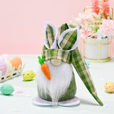 elvesmall Carrot Rabbit Faceless Dwarf Elf Doll Bunny Ester Party Westeren Happy Easter Decor For Home Kids Easter Rabbit Toy Gifts Favor