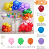 elvesmall Multicolor Rainbow Balloon Garland Arch Kit Wedding Decor Balloons Birthday Party Baptism Girl Unicorn Baby Shower Globos Baloon