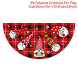 elvesmall Christmas Snowman Flag Banner Merry Christmas Decorations For Home  Xmas Party Ornament Navidad Natal Gifts New Year